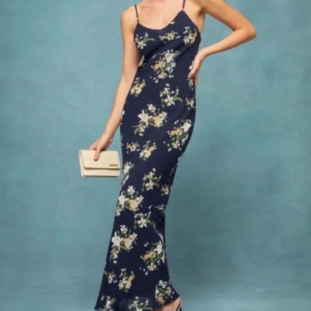 Reformation Germain slip dress